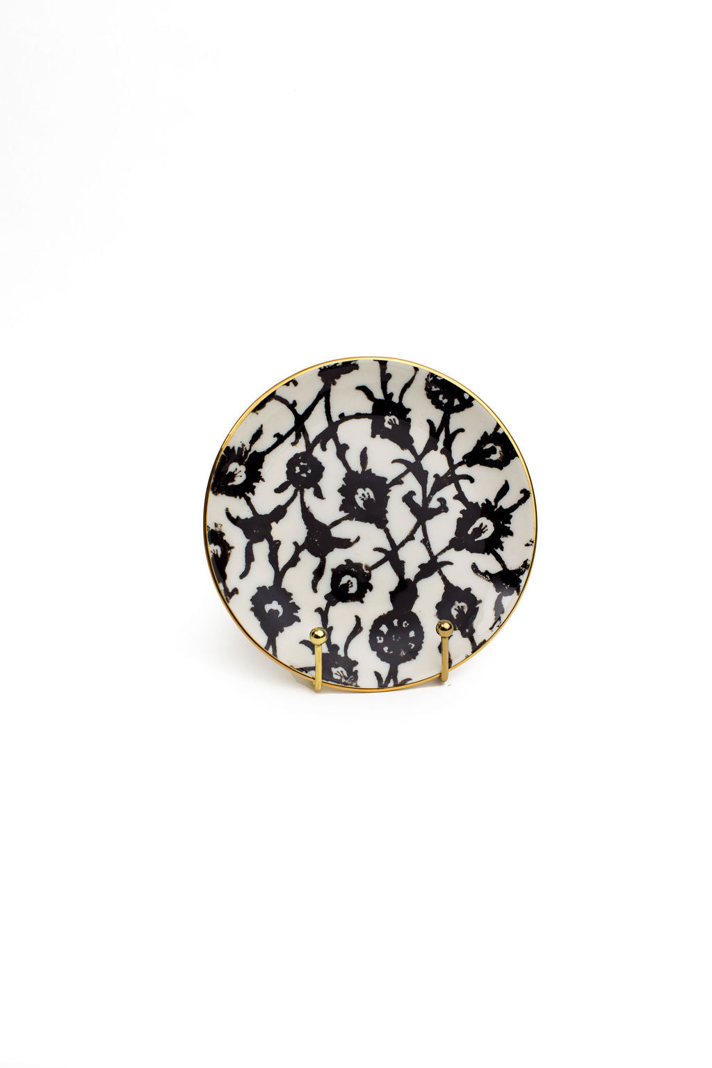 Black And White Side Plates
