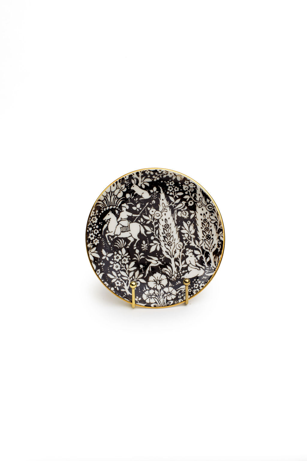 Black And White Side Plates