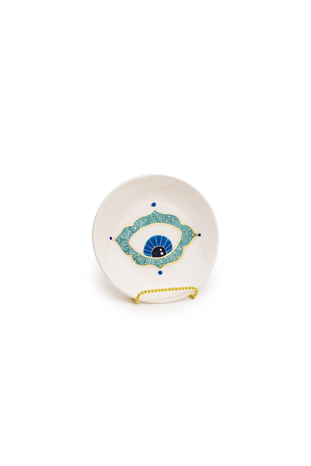 Blue Eye Mini Plates 5.5 in