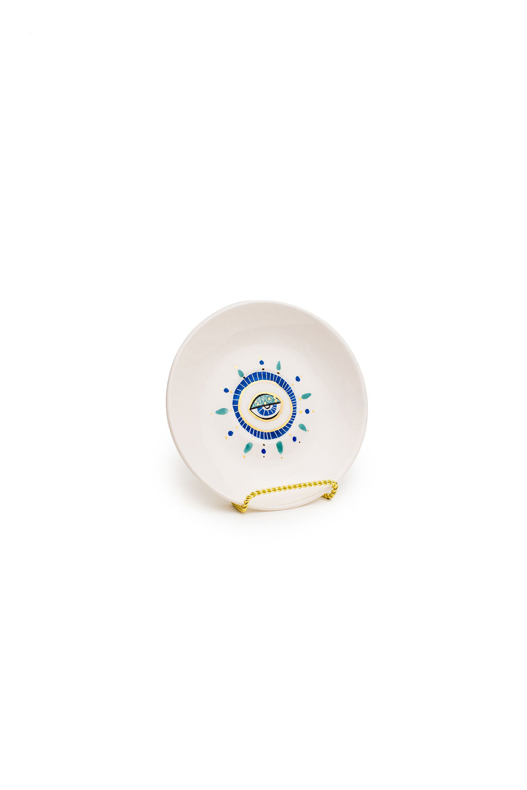 Blue Eye Mini Plates 5.5 in