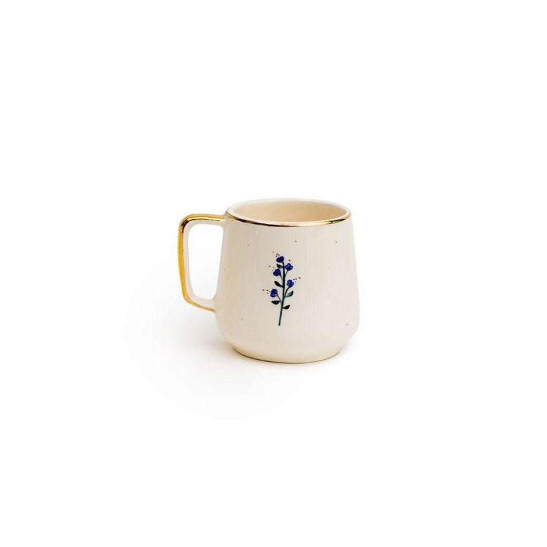 Hand-Drawn Tea Cup | Floral Design