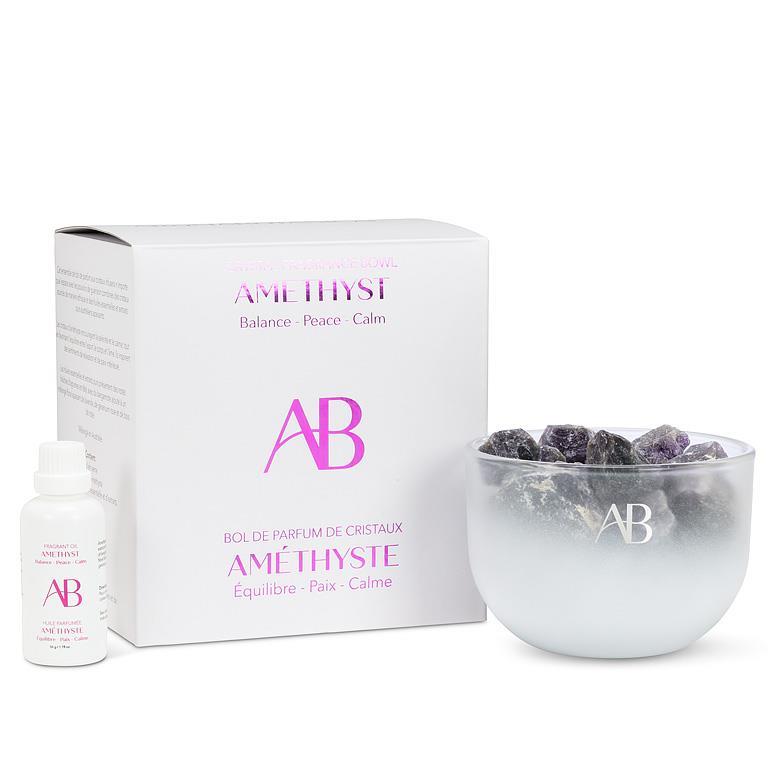 Rose Quartz Crystal Fragrance Bowl