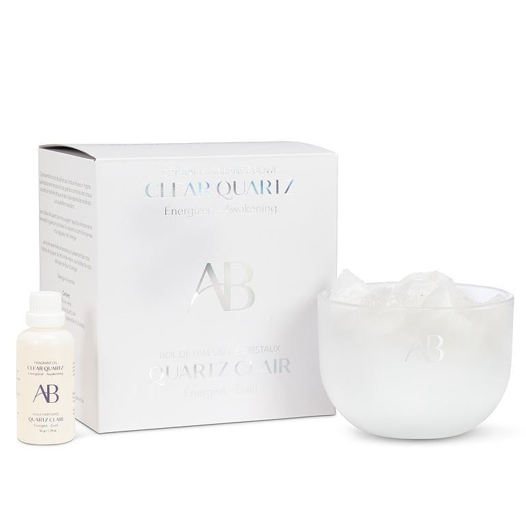 Rose Quartz Crystal Fragrance Bowl