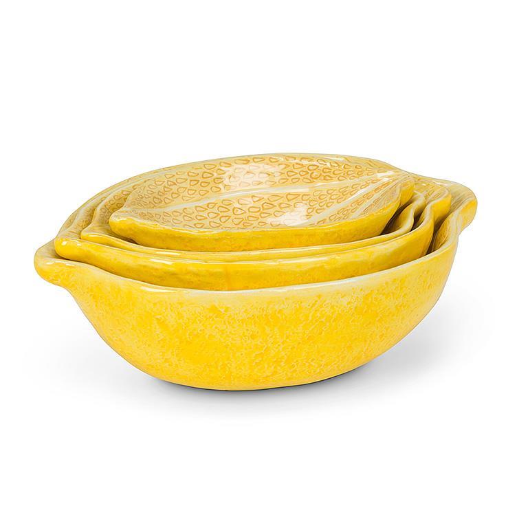 Lemon Nesting Bowls Set
