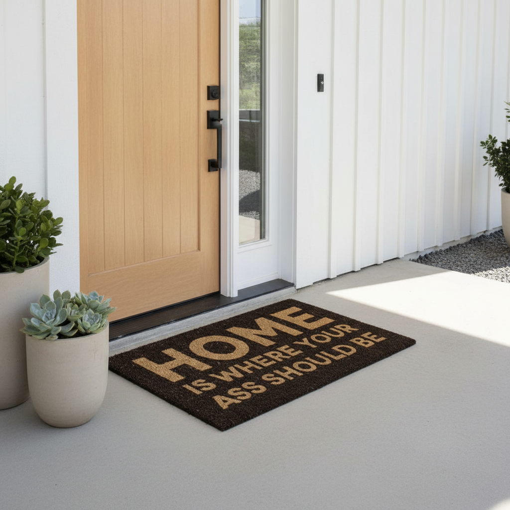 Home is Where Your Ass Should Be Doormat