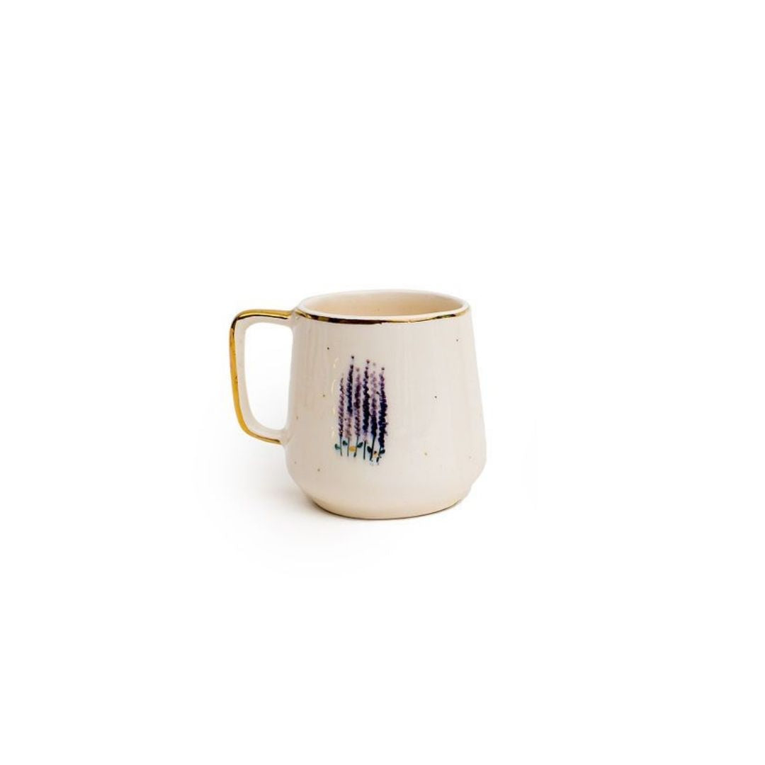 Hand-Drawn Tea Cup | Floral Design