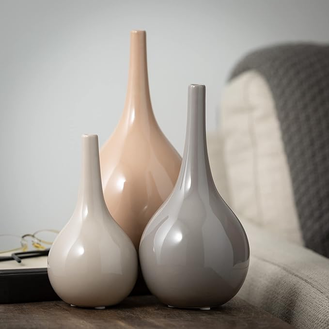 Earth Tone Ceramic Vase