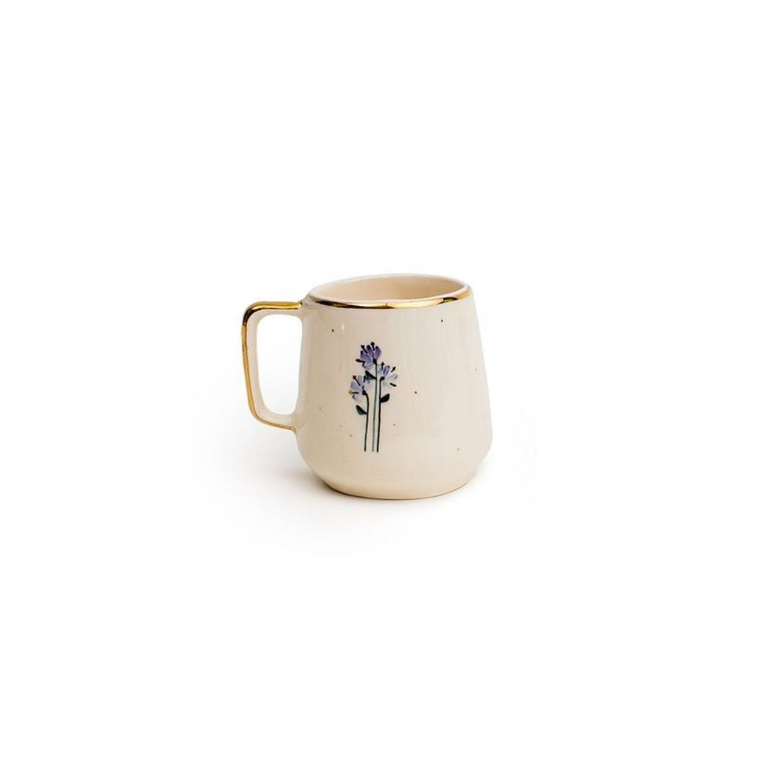 Hand-Drawn Tea Cup | Floral Design