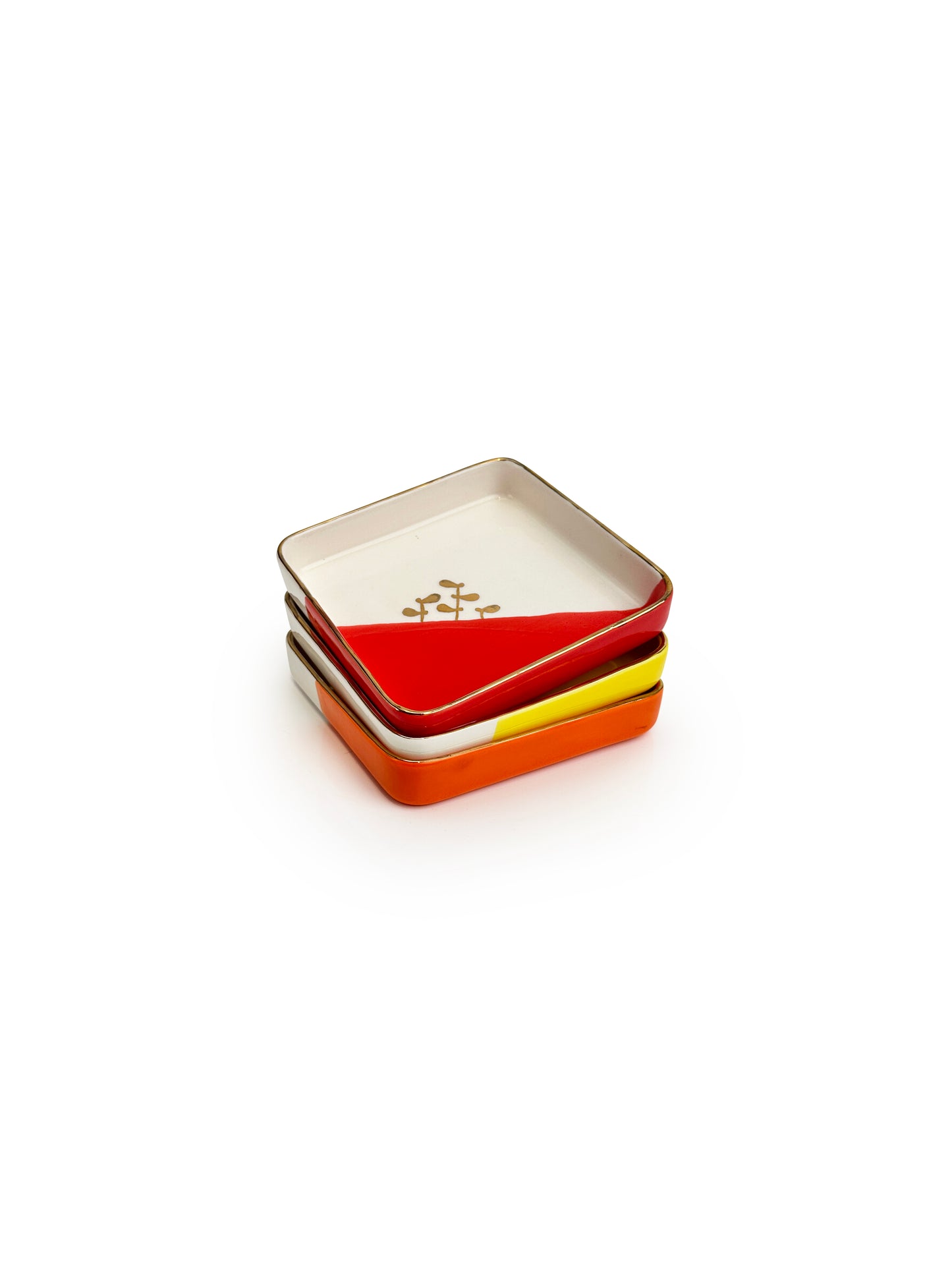 Colorful Square Serving Plate
