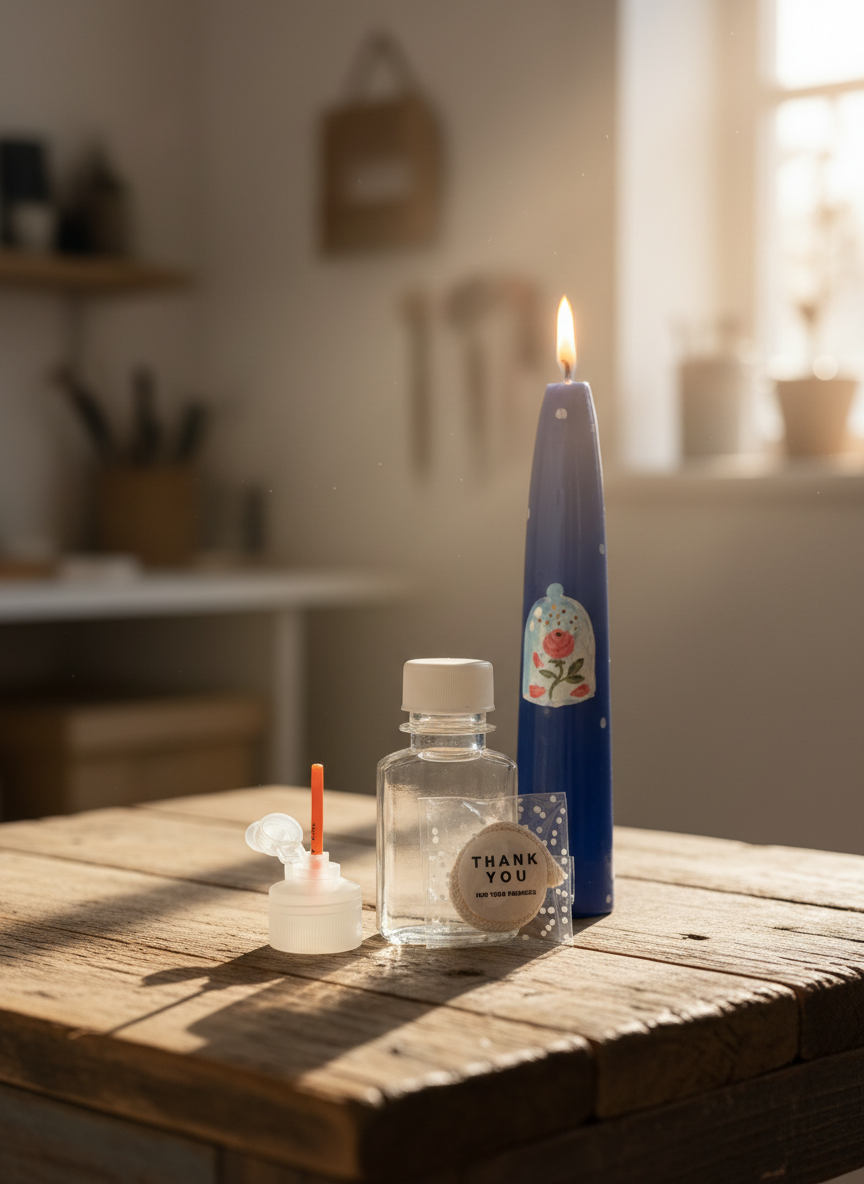 Refillable Ceramic Candles