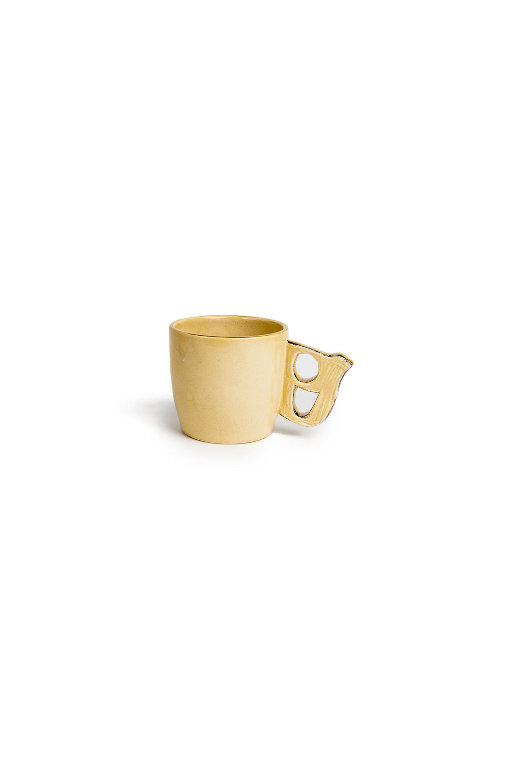 Beige And Gold H Plate And Mugs Set | 3 Piece Set