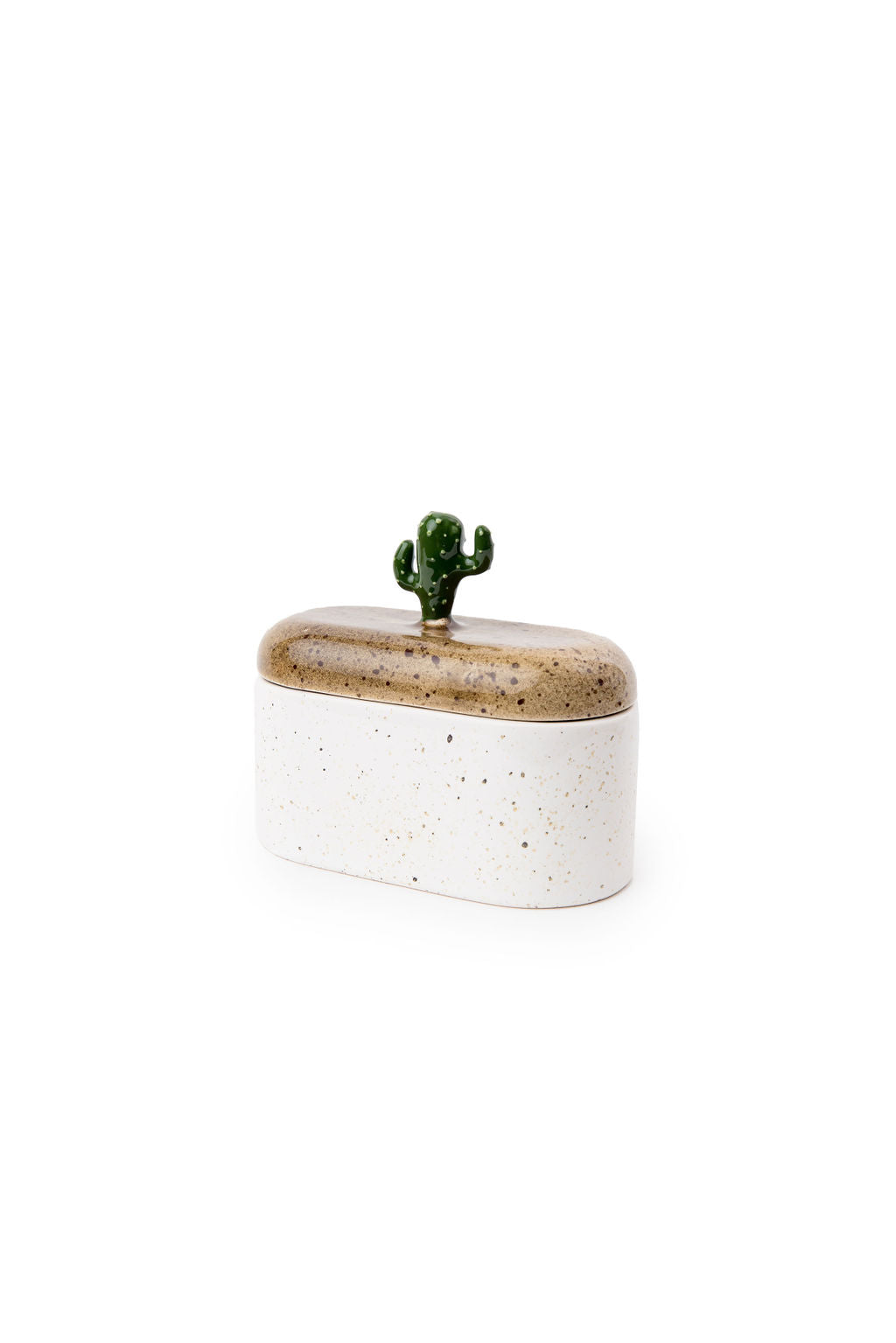 Oval Ceramic Canister