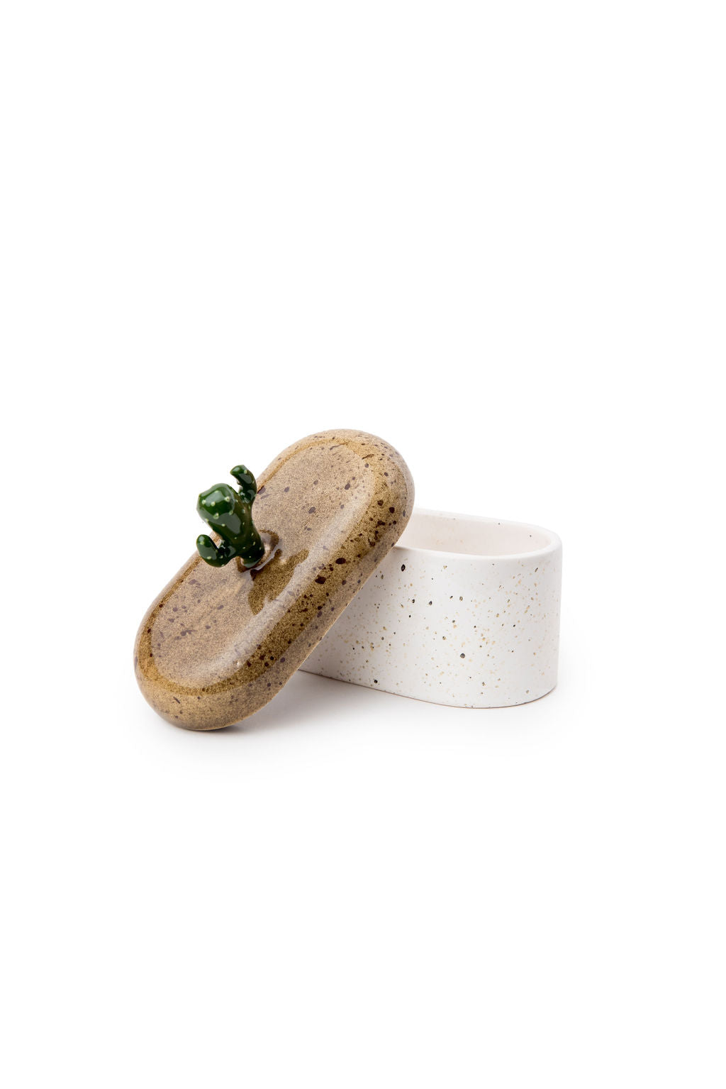 Oval Ceramic Canister