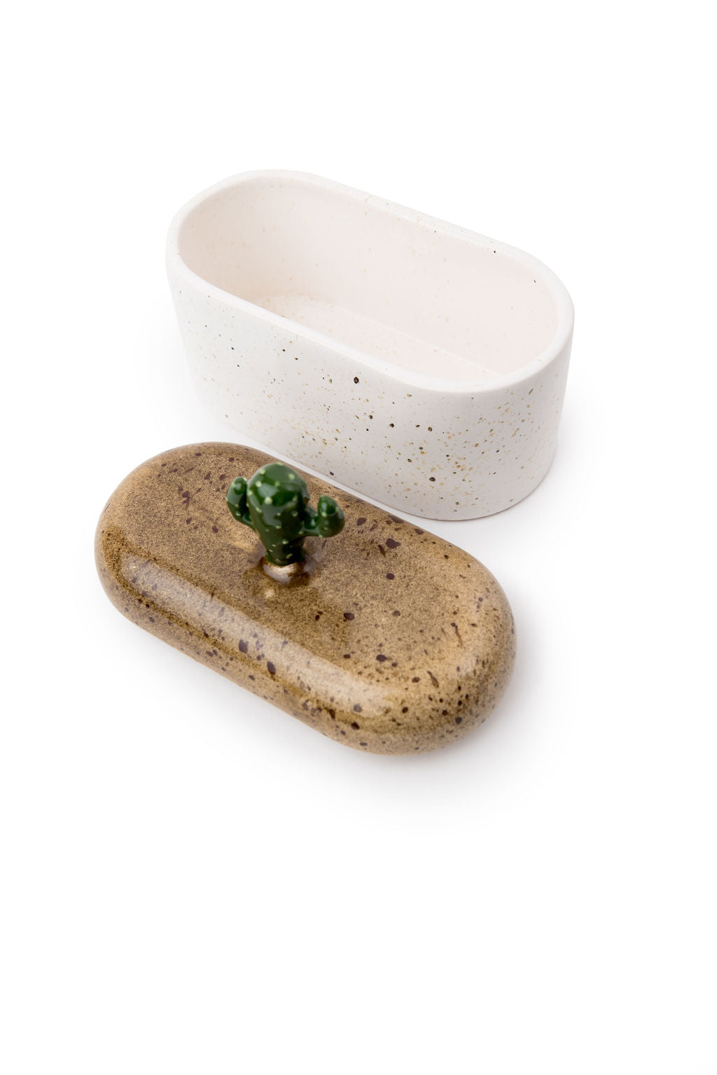 Oval Ceramic Canister