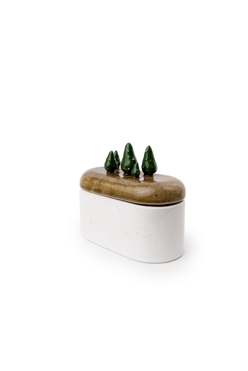 Oval Ceramic Canister