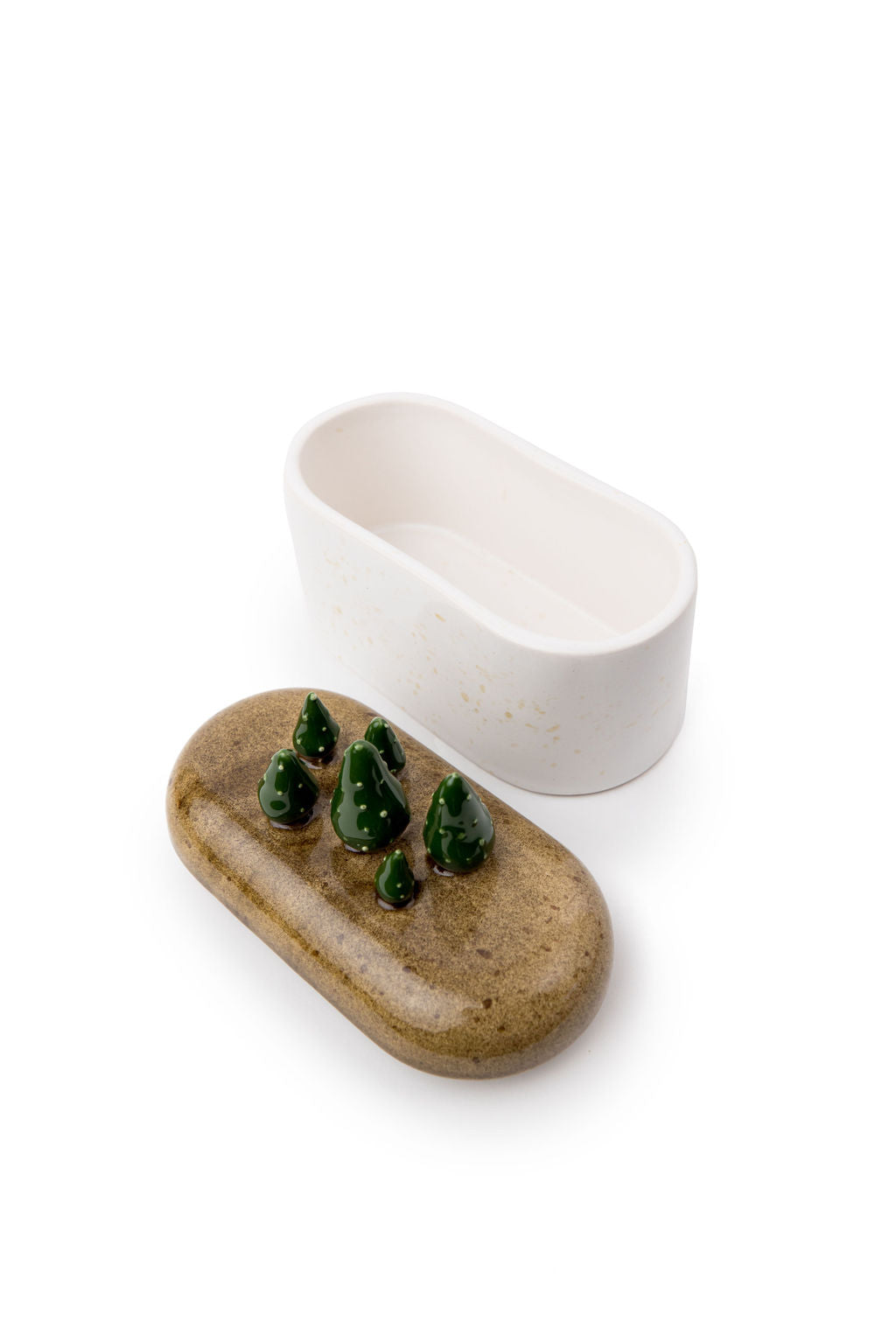 Oval Ceramic Canister