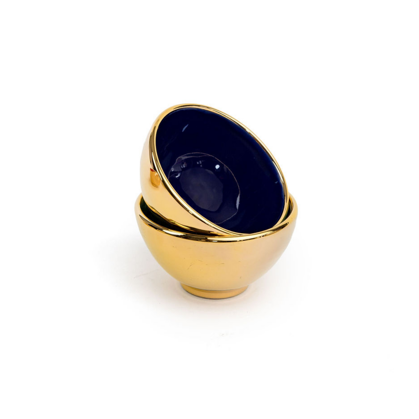 Gold And Navy Bowl