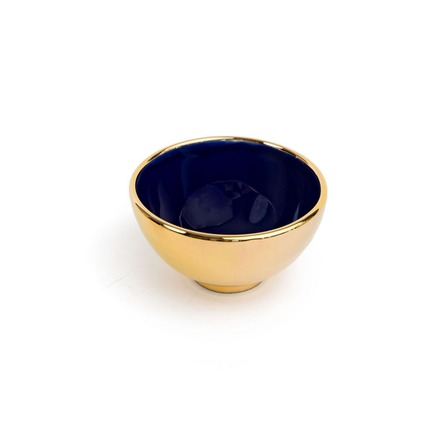 Gold And Navy Bowl
