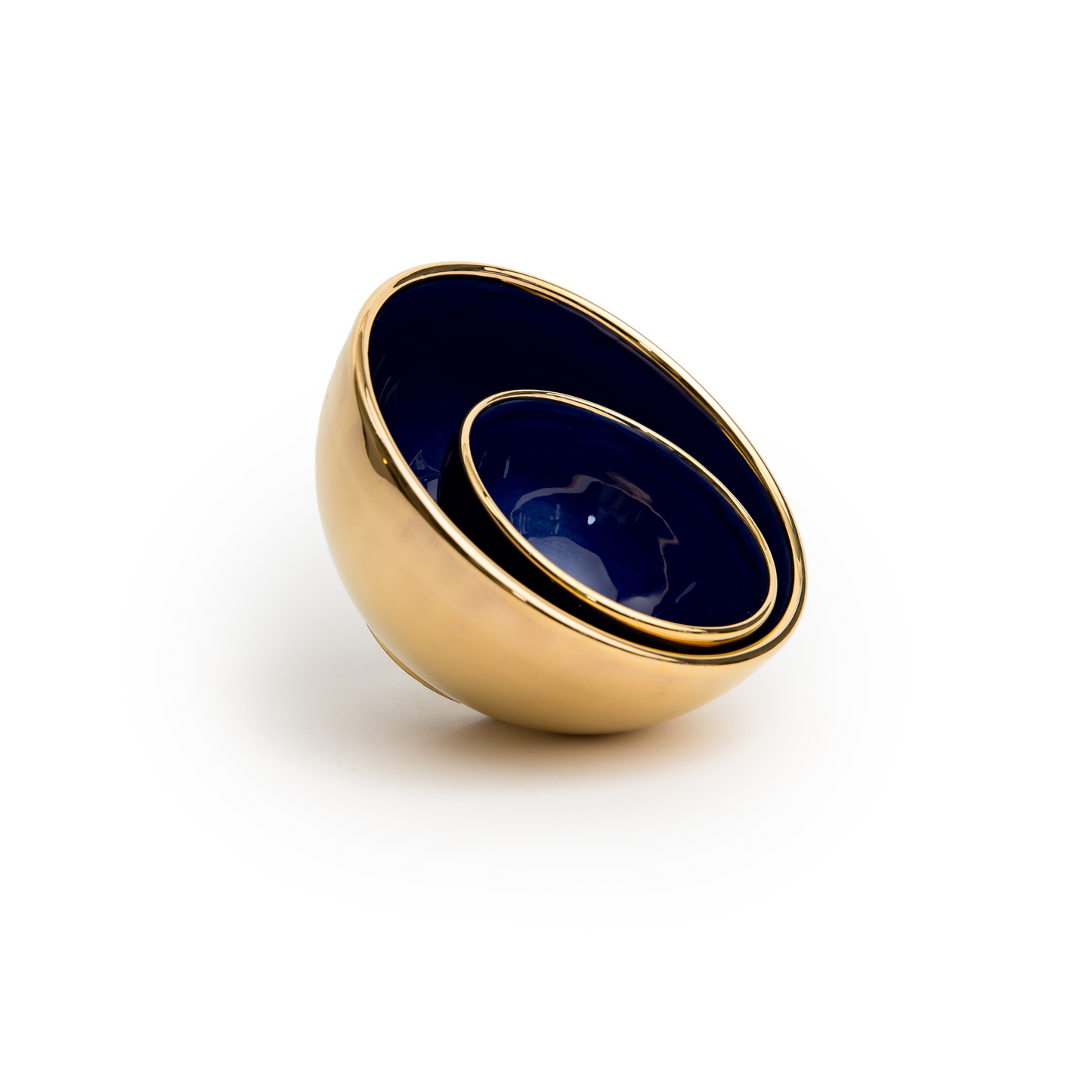 Gold And Navy Bowl