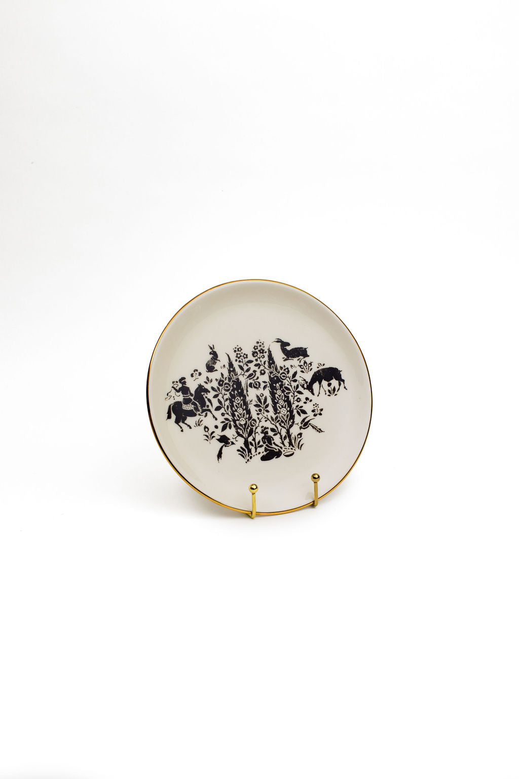 Black And White Dinner Plates