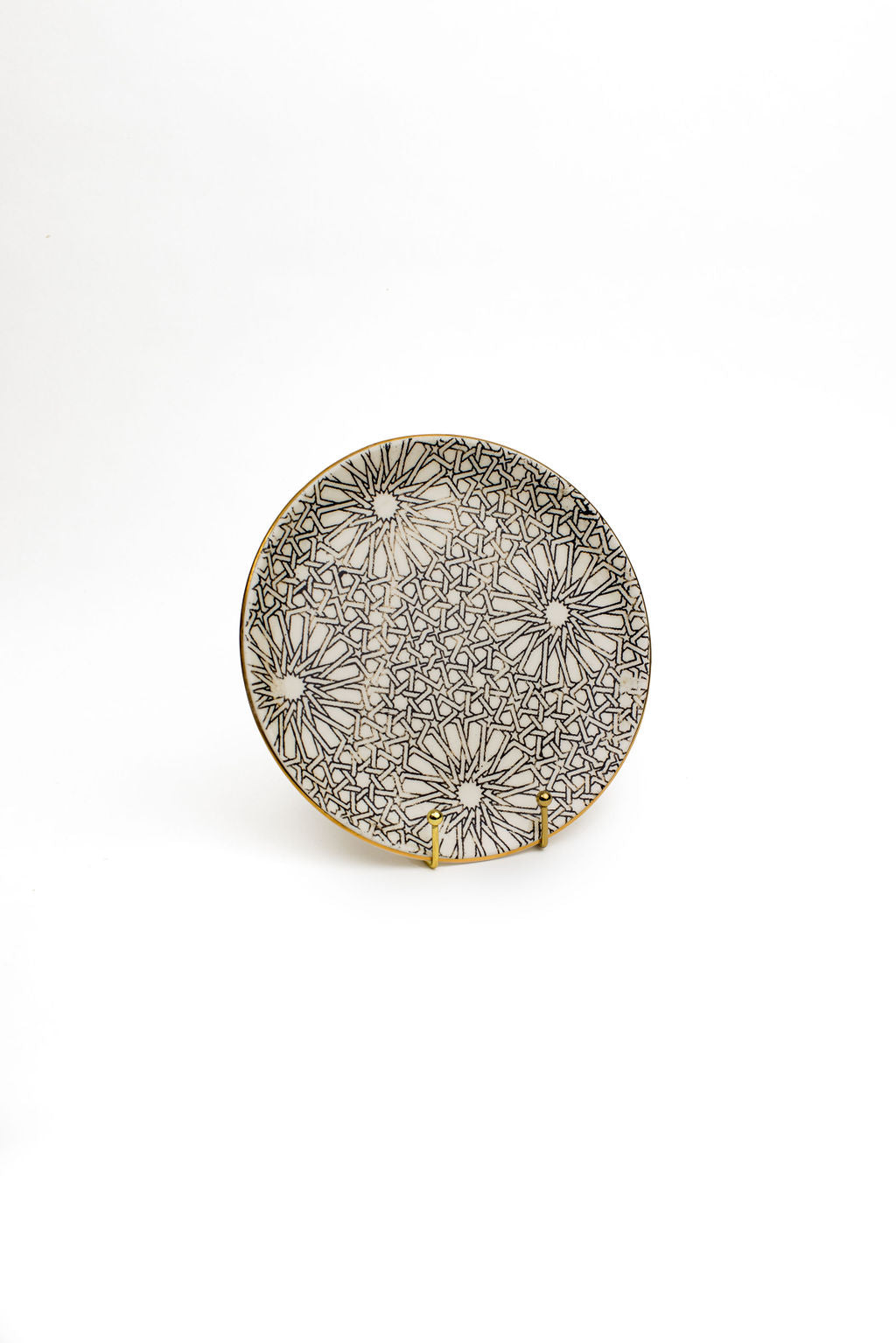 Black And White Dinner Plates