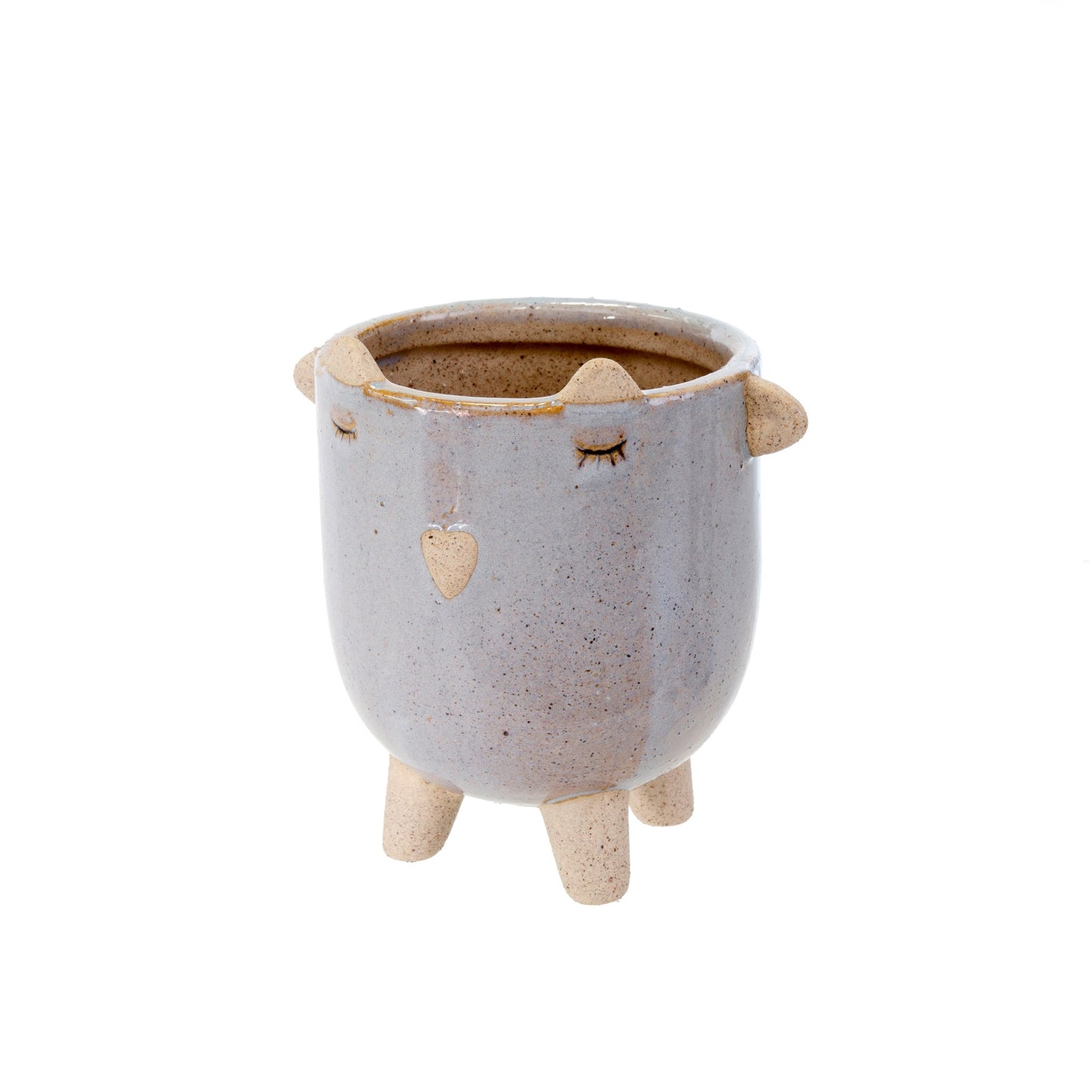 Lavender Little Lamb Pot
