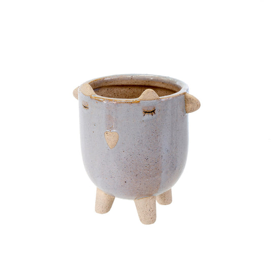 Lavender Little Lamb Pot