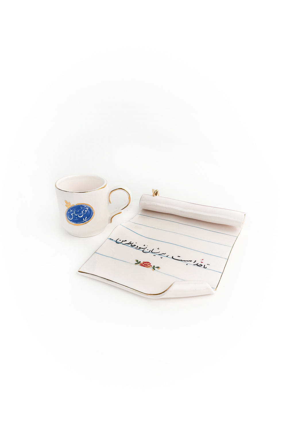Paper Note Cup & Plate Set