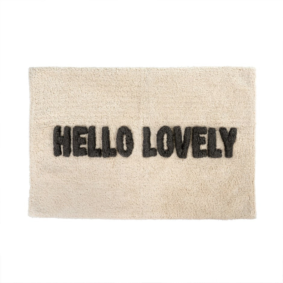 Hello Lovely Bath Mat