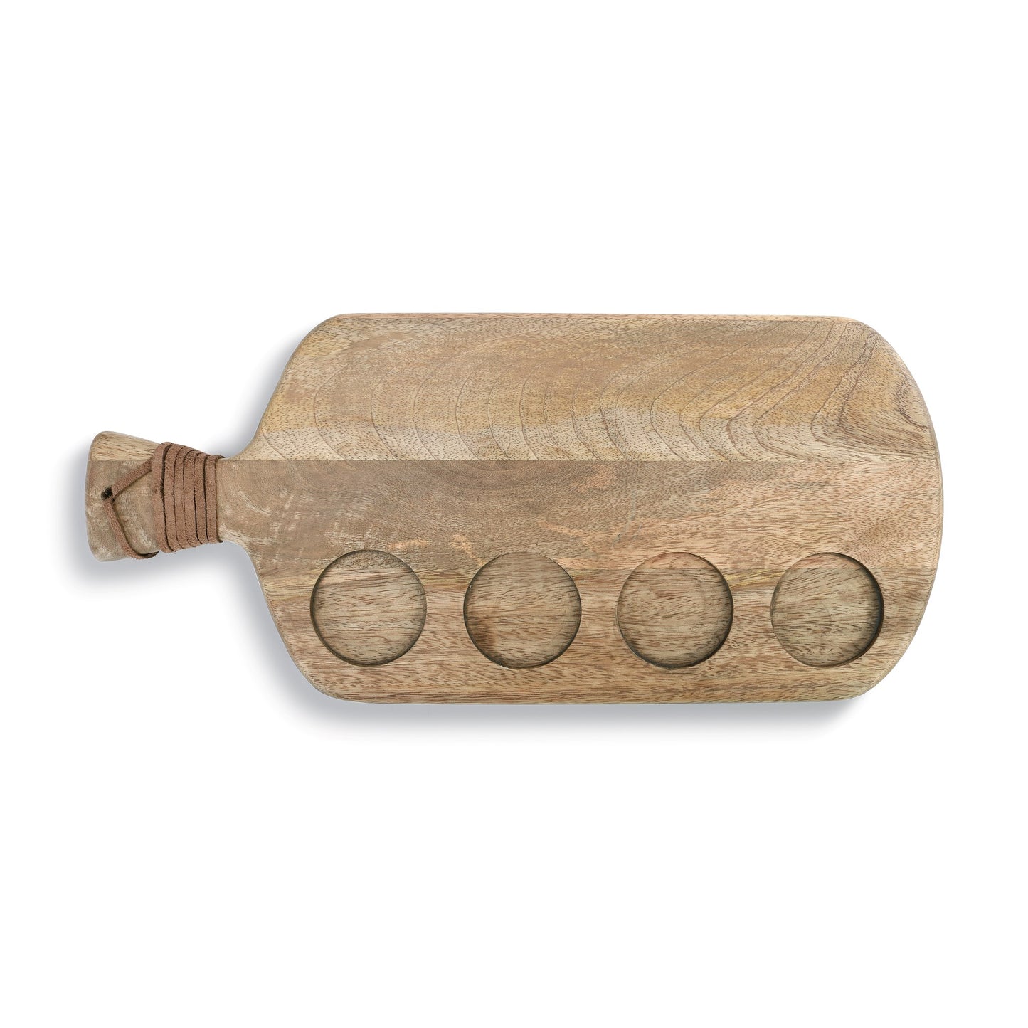Ceramic Flight Set With Wooden Tray