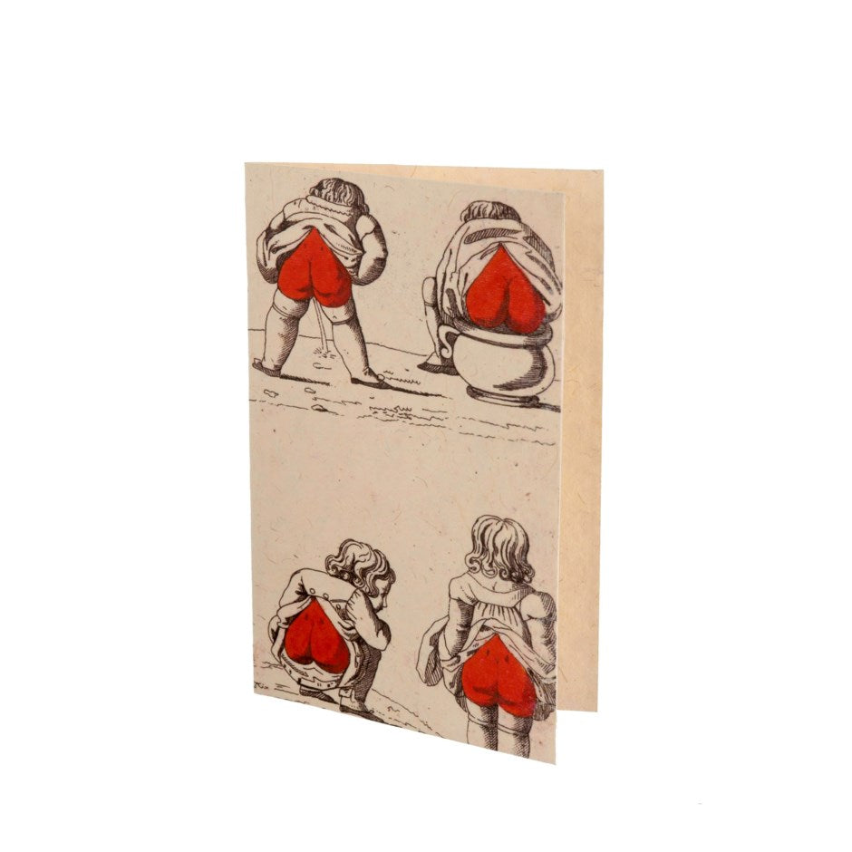Valentine Cards - Red Heart Funny