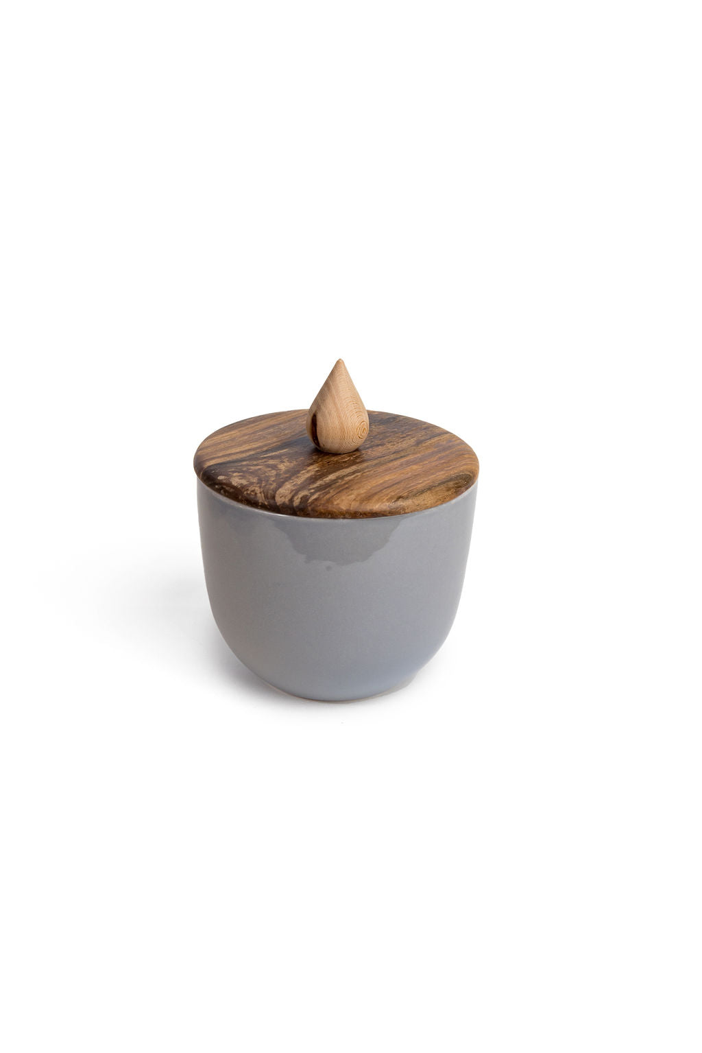 Grey Round Canisters