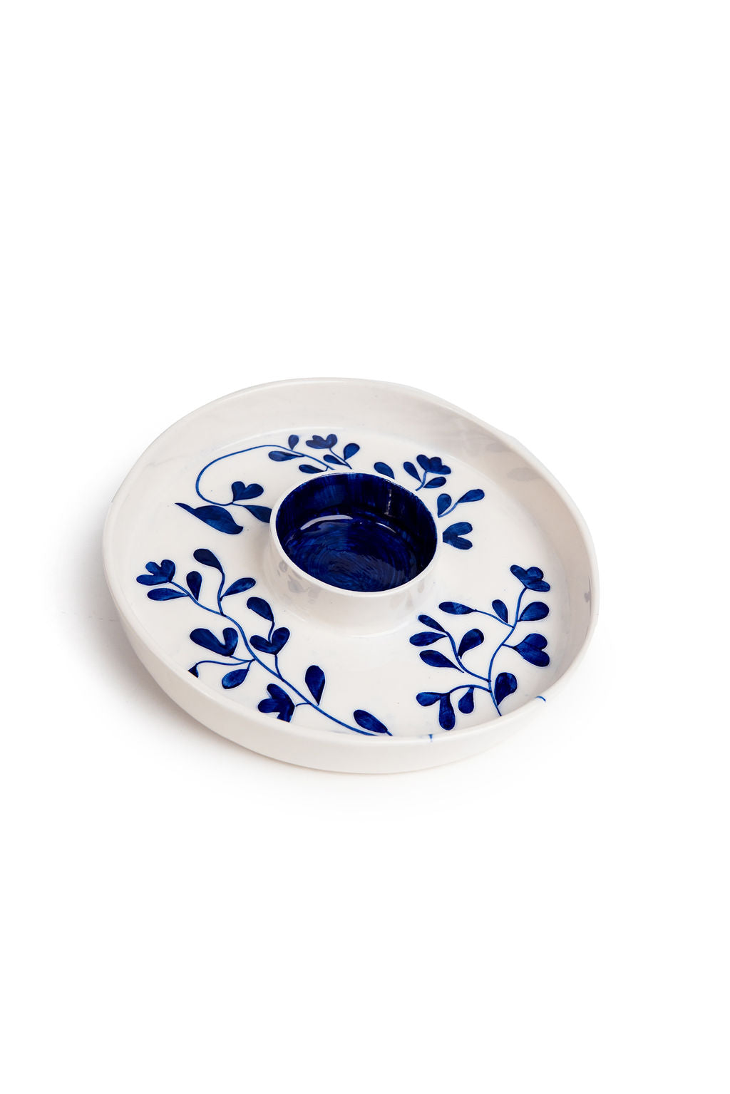 Floral Maan Chip And Dip Platter