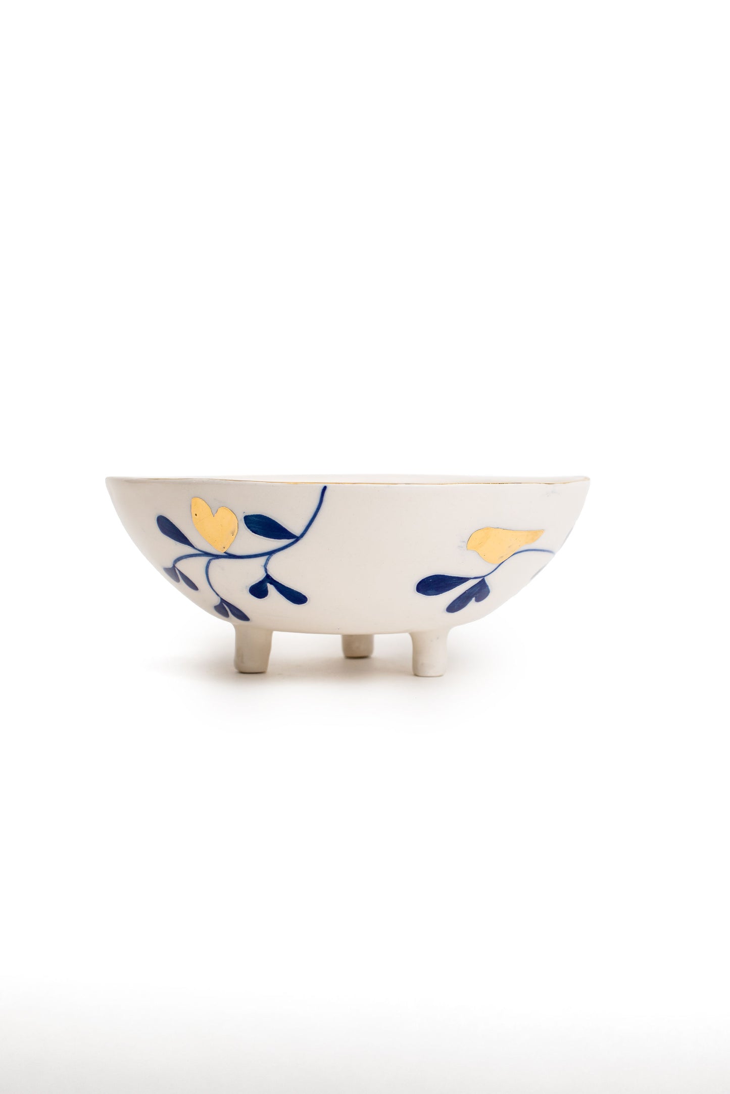 Floral Maan Large Bowl with Legs