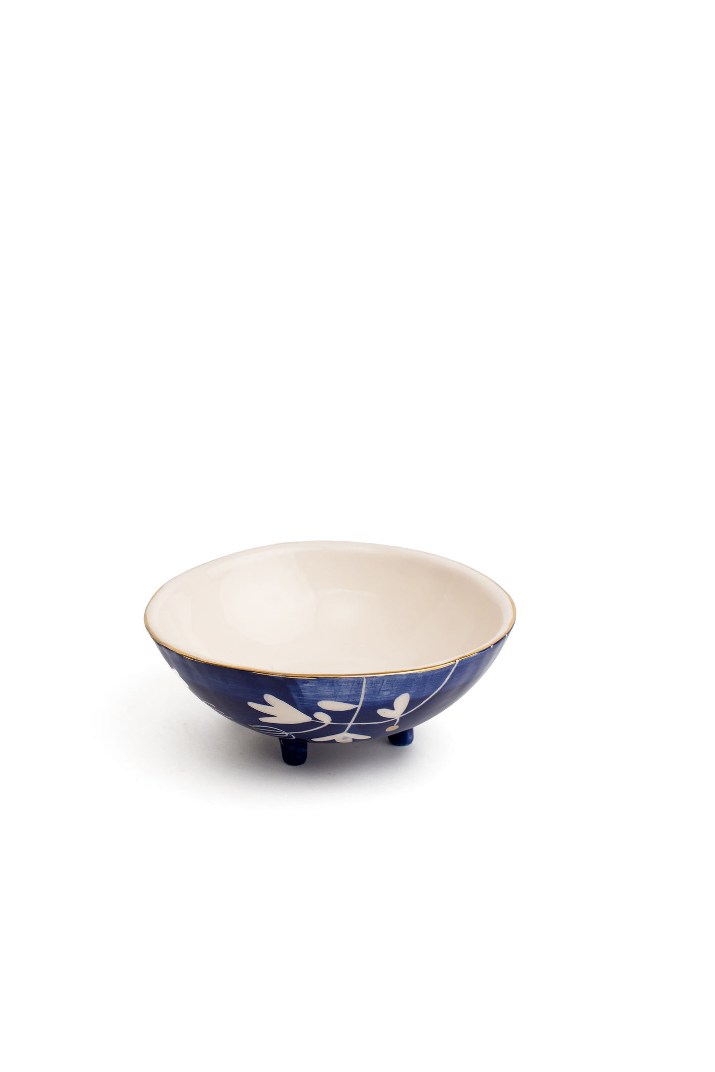 Floral Maan Large Bowl with Legs