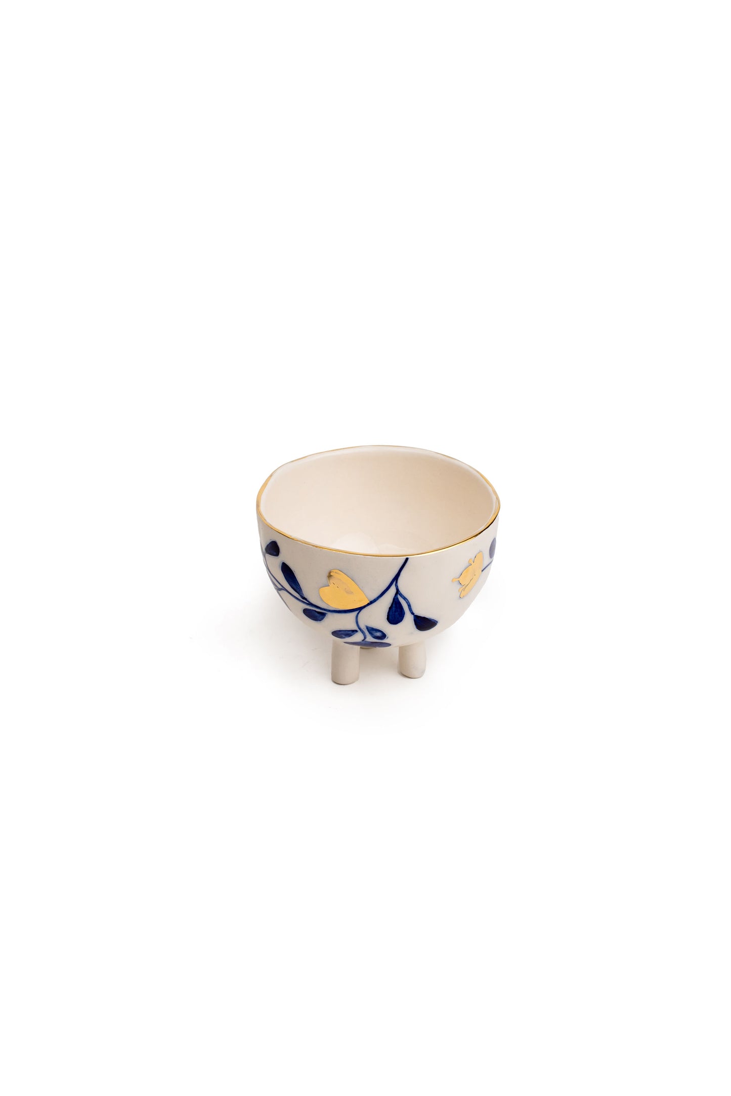 Floral Maan Small Bowl with legs