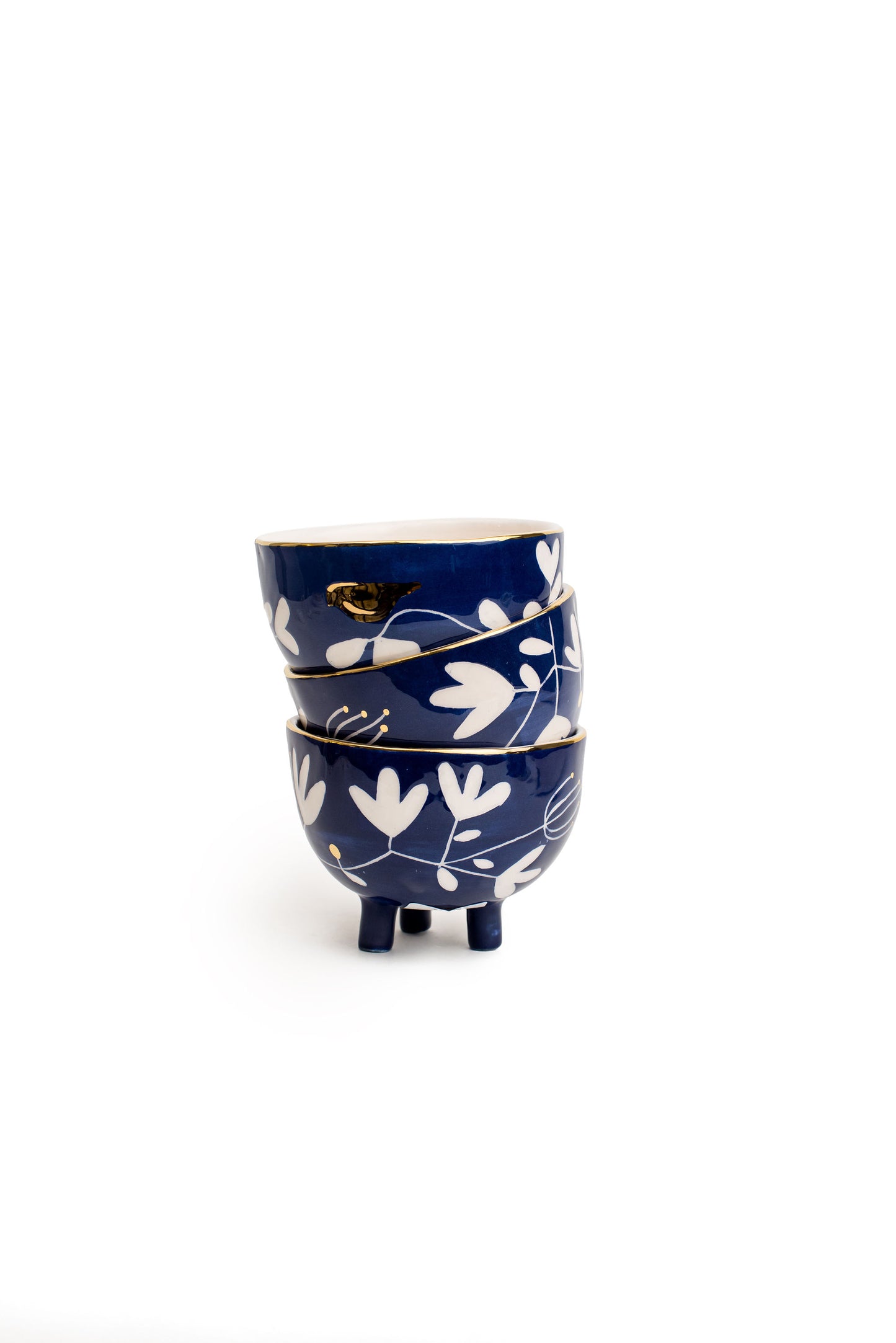Floral Maan Small Bowl with legs