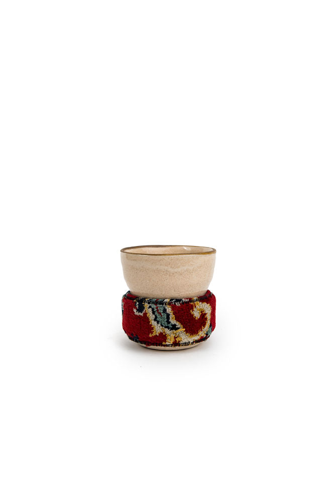 Ceramic And Kilim Bowl