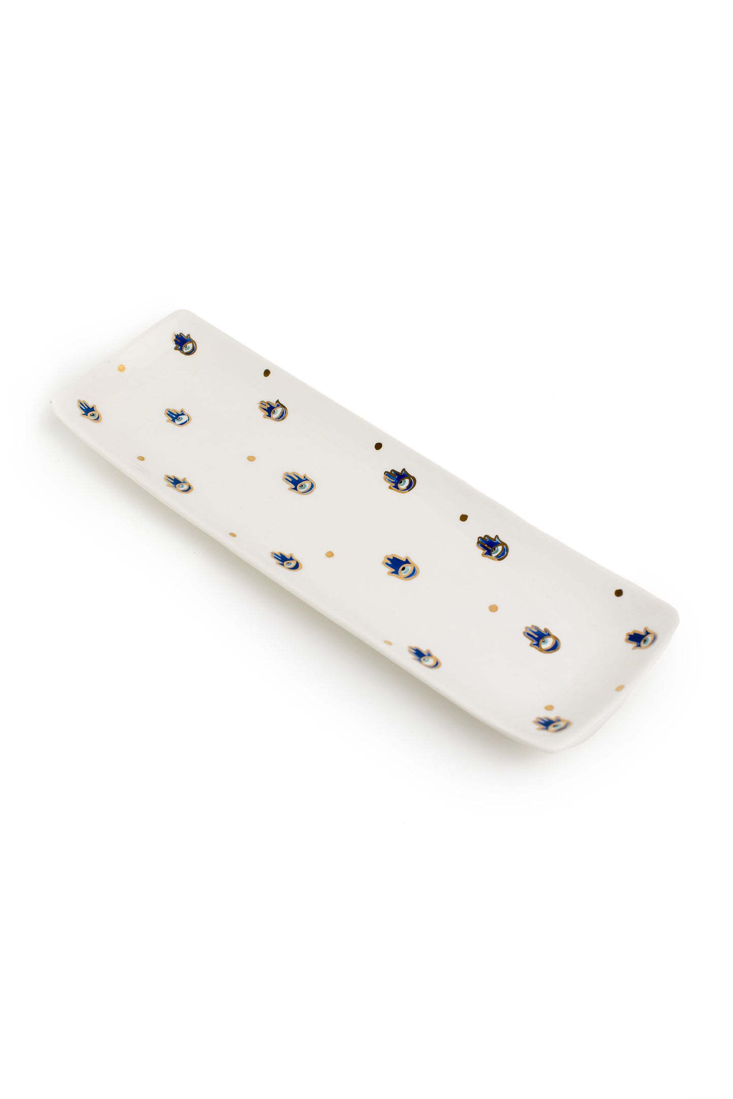 Rectangle Blue Eye Serving Plates