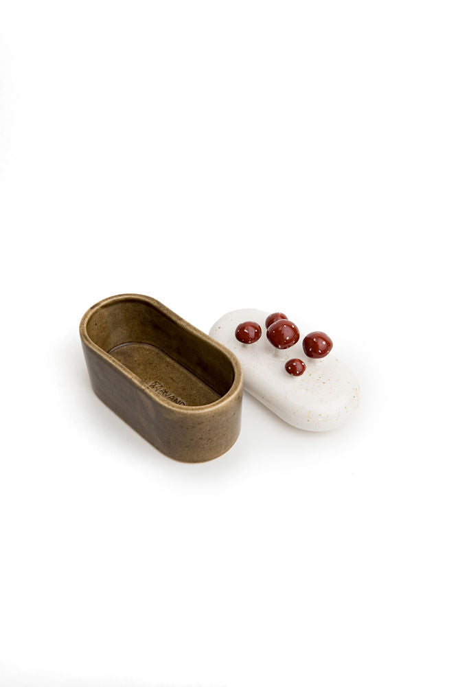 Oval Ceramic Canister