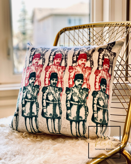 Decorative Pillow with King Print