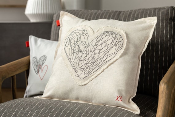 Love notes pillow