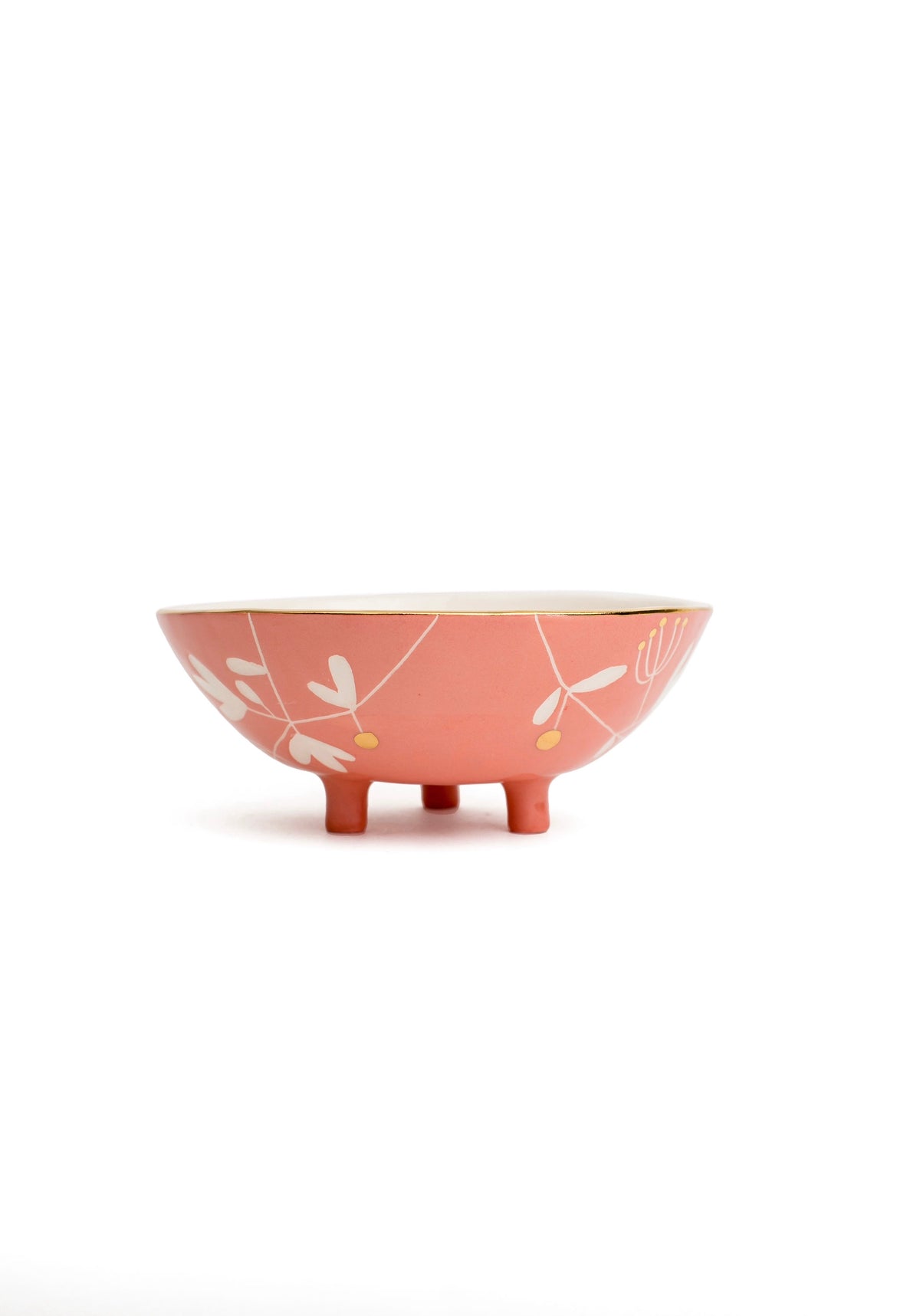 Floral Maan Large Bowl with Legs