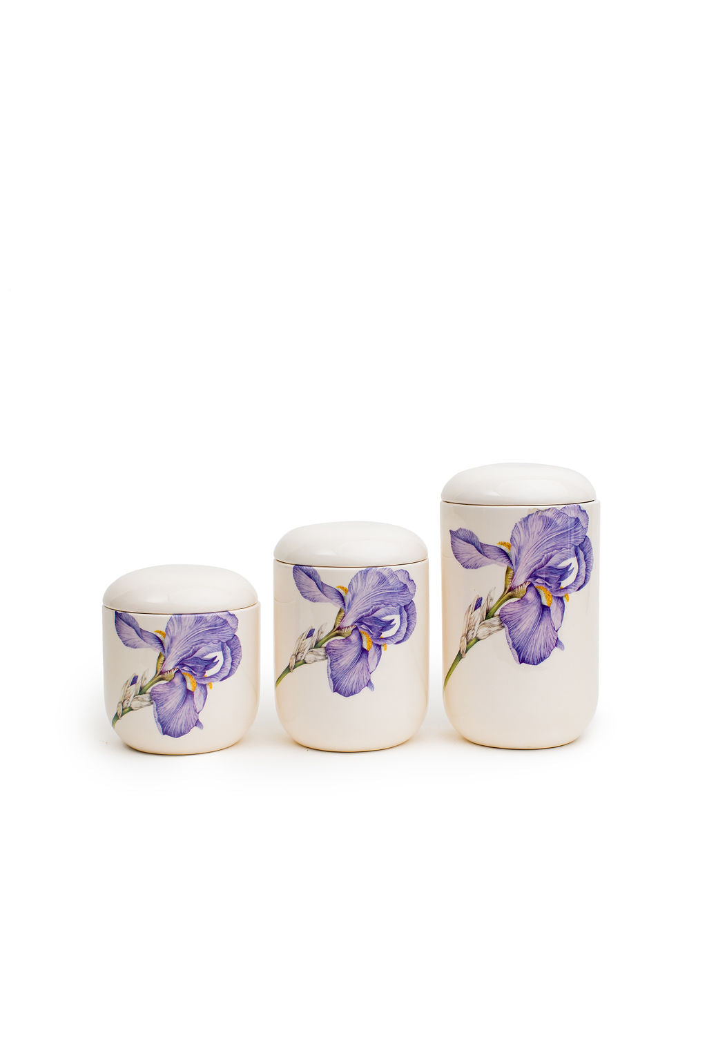 Iris Tall Canisters