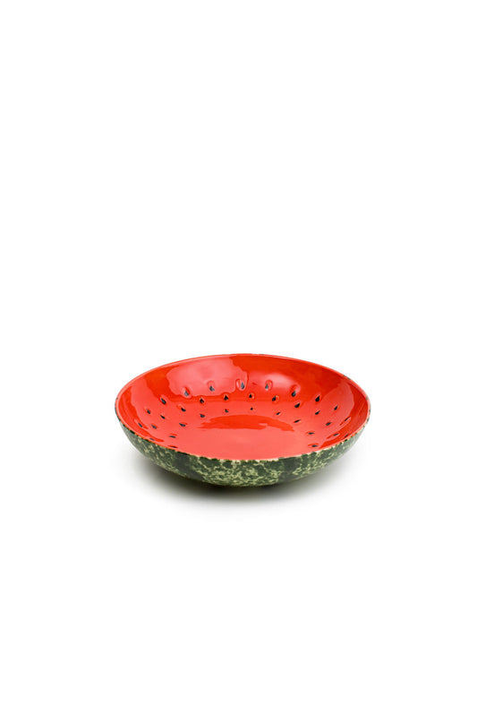Large Ceramic Watermelon Bowl