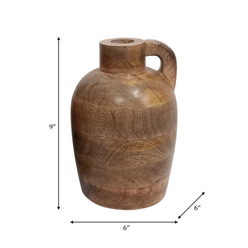 Wood Jug VAse