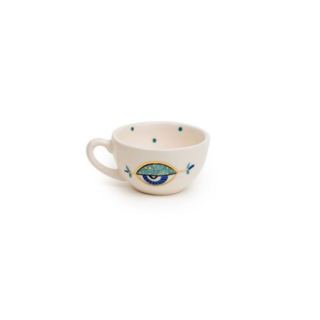 Blue Eye Tea Cup 2"