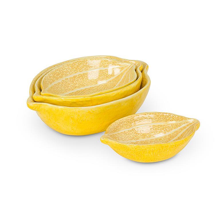 Lemon Nesting Bowls Set
