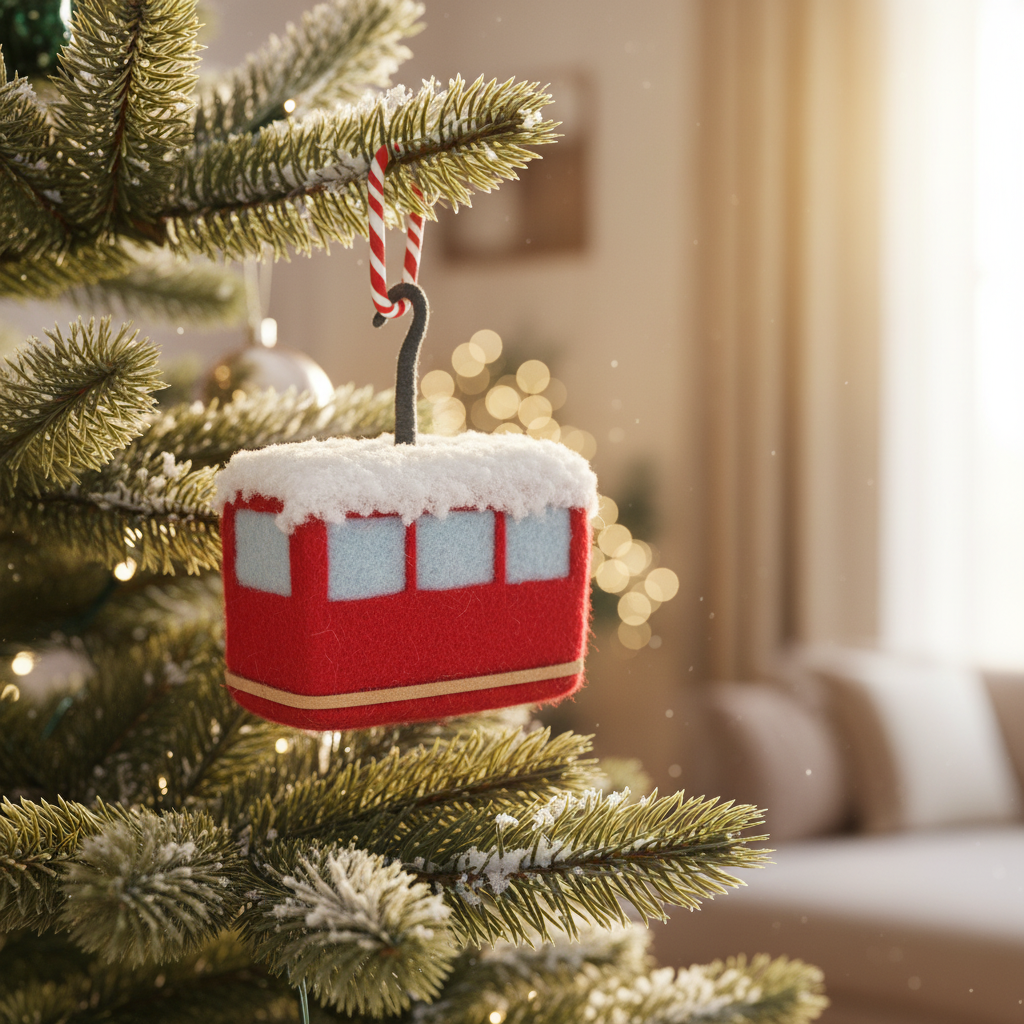 Wool Gondola Ornament