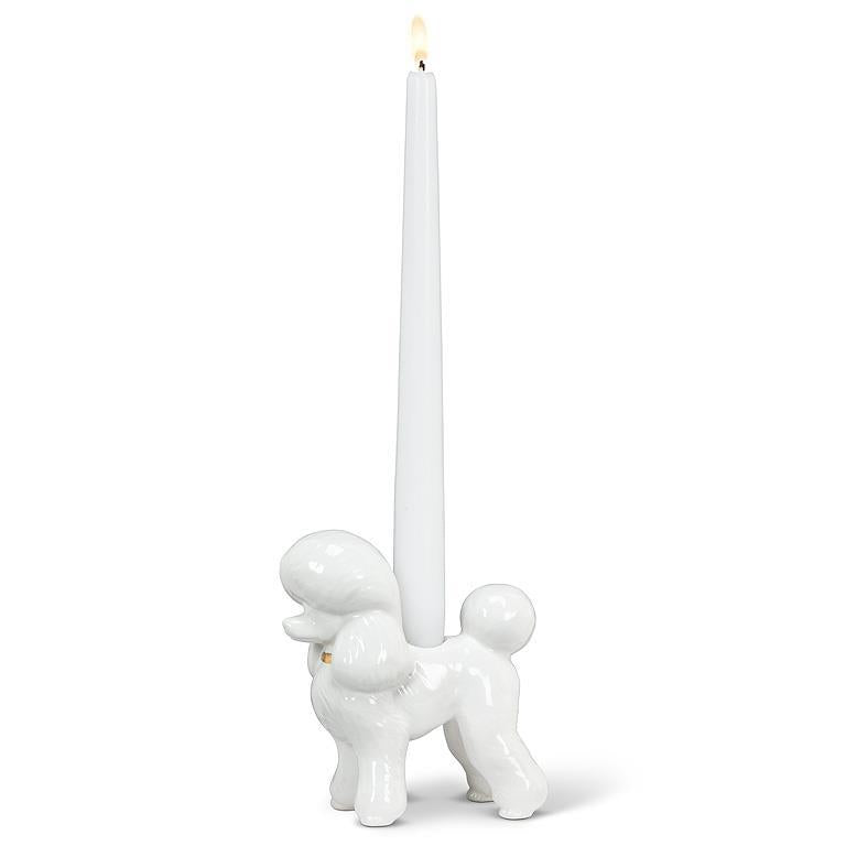 Poodle Taper Holder